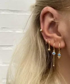 Mini Hoop Øreringe Set