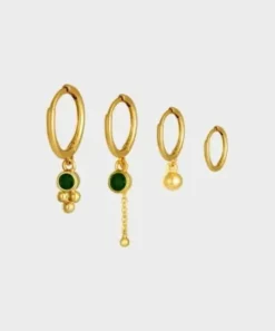 Mini Hoop Øreringe Set