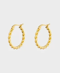 Twined Hoops 2,2Cm