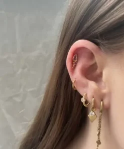 Zircon Drop Piercing